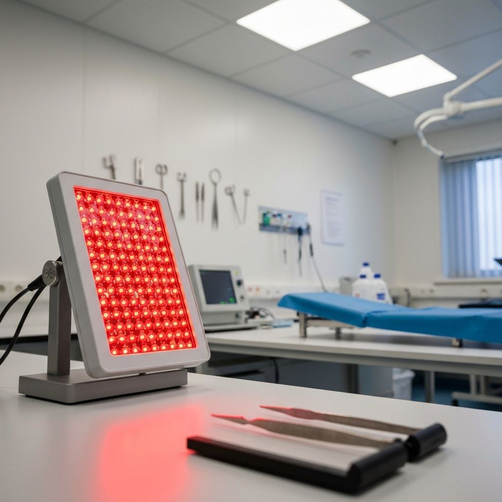 Apparecchiatura scientifica per terapia a luce rossa
